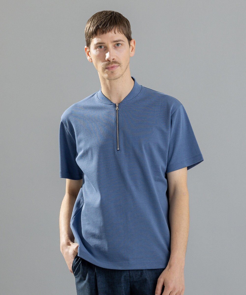 JOSEPH HOMME スビンギザカノコ　ハーフジップ 