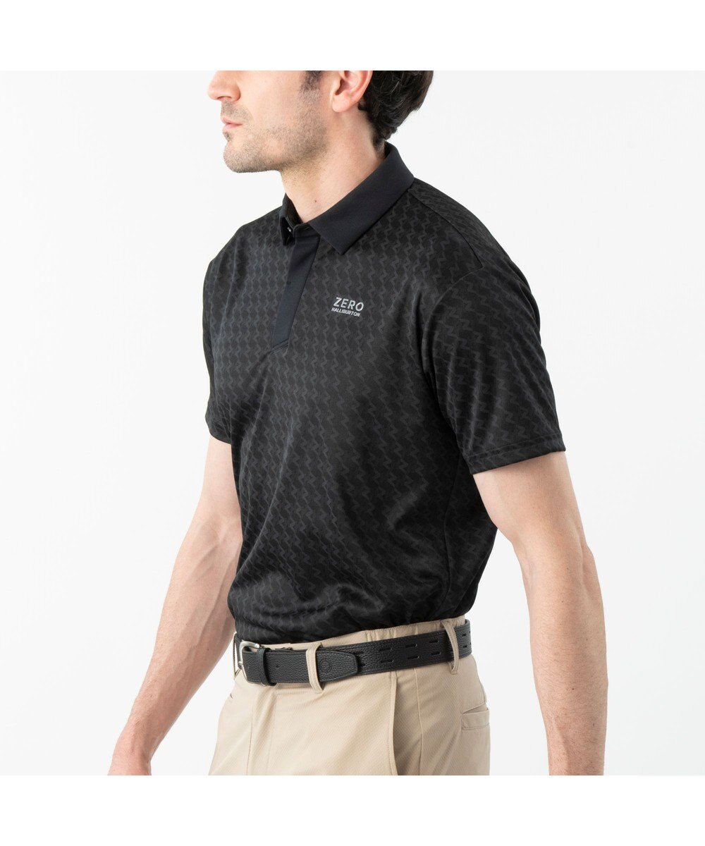 ZERO HALLIBURTON モノグラム柄 ポロシャツ ZHG-M6S8  85195 