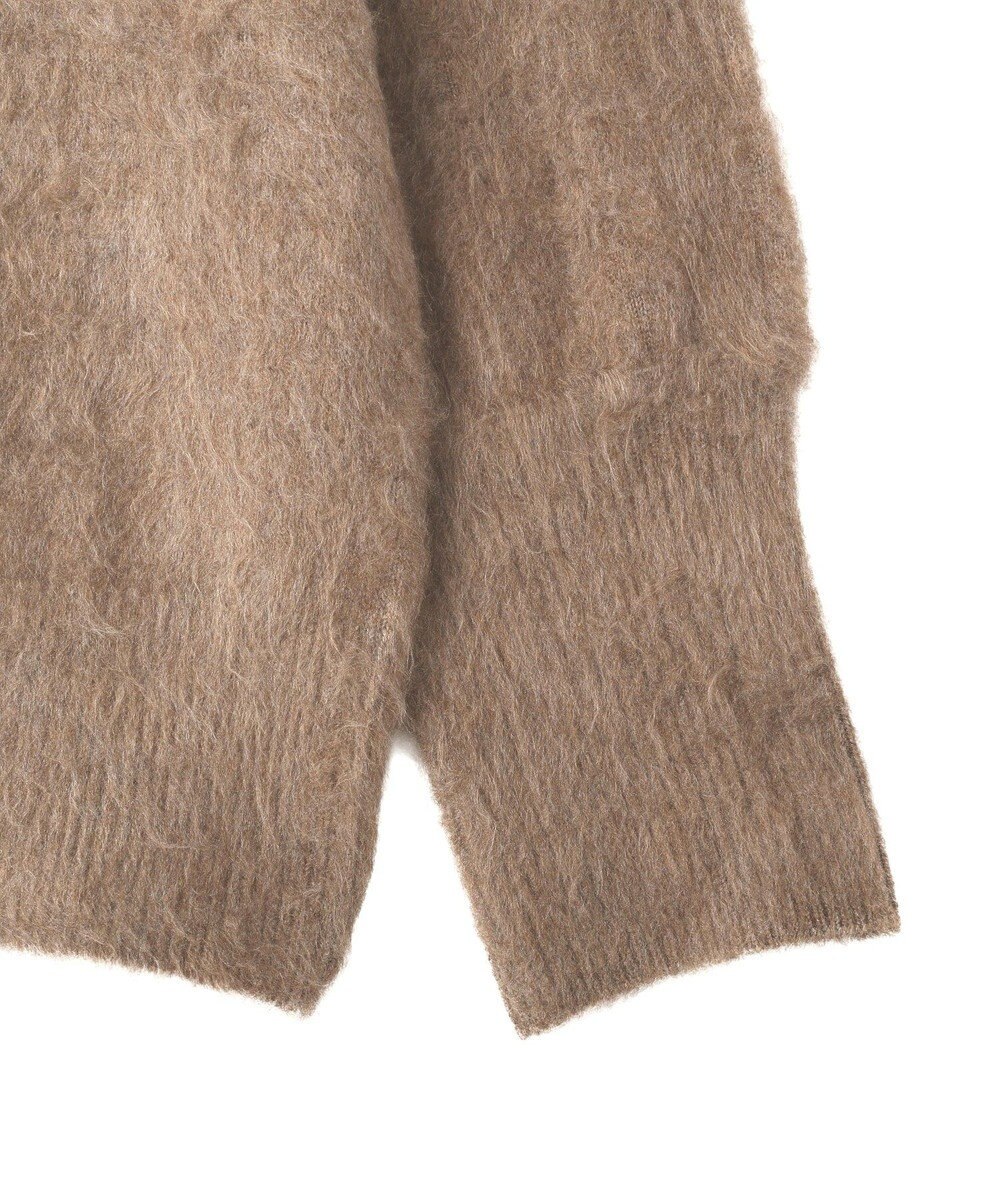 CRAFT STANDARD BOUTIQUE フードストール付きニットプルオーバー 