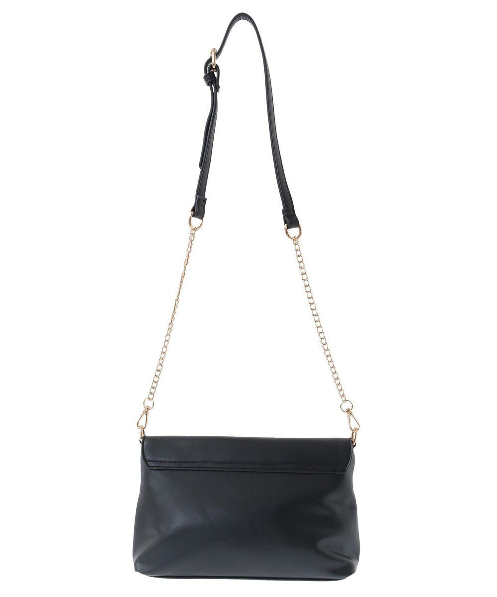 YECCA VECCA ベルトデザインチェーンバッグ 