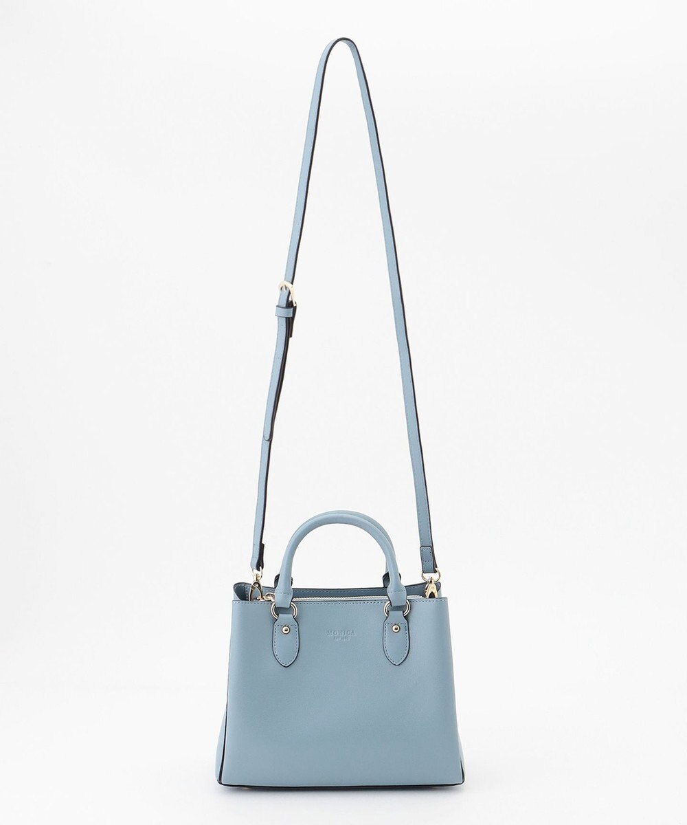 LA BAGAGERIE 【MONICA】スクエア2WAYハンドバッグ 