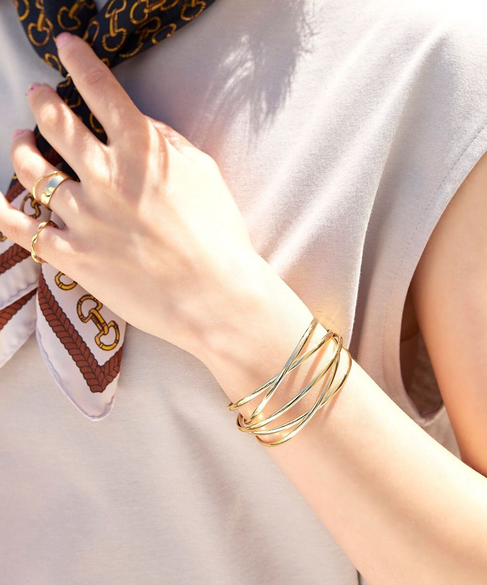 Tiaclasse ランダムクロスバングル 