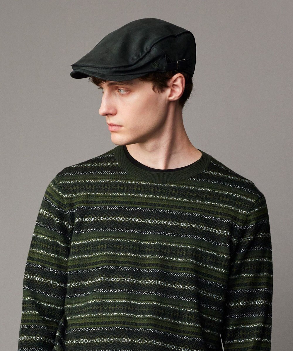 JOSEPH ABBOUD 【サイズ調整可】コマスエード ハンチング 