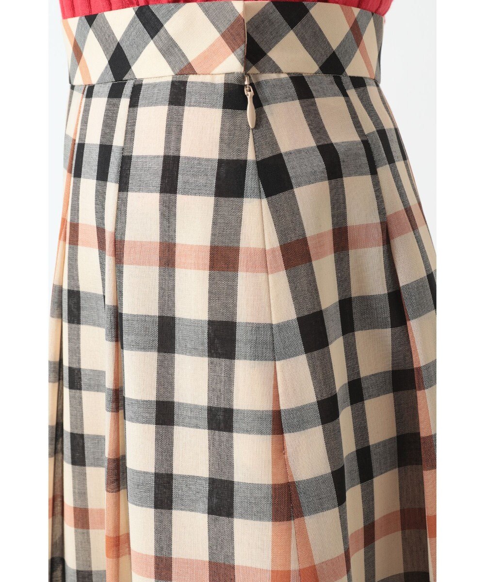 DAKS ウールボイル フレアスカート 