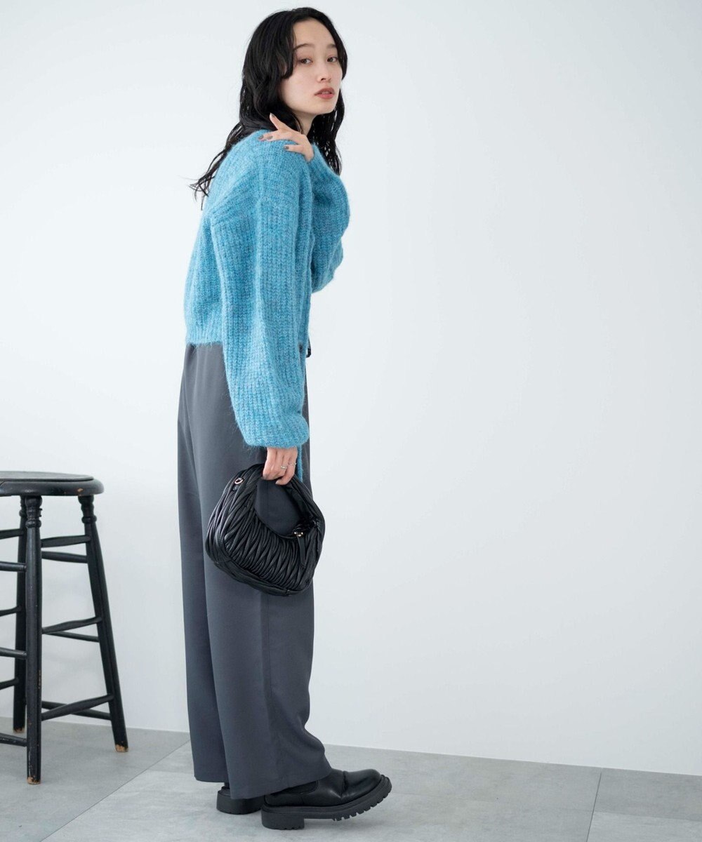 WEGO 【ウエストゴム/手洗い可】カラーイージーパンツ 