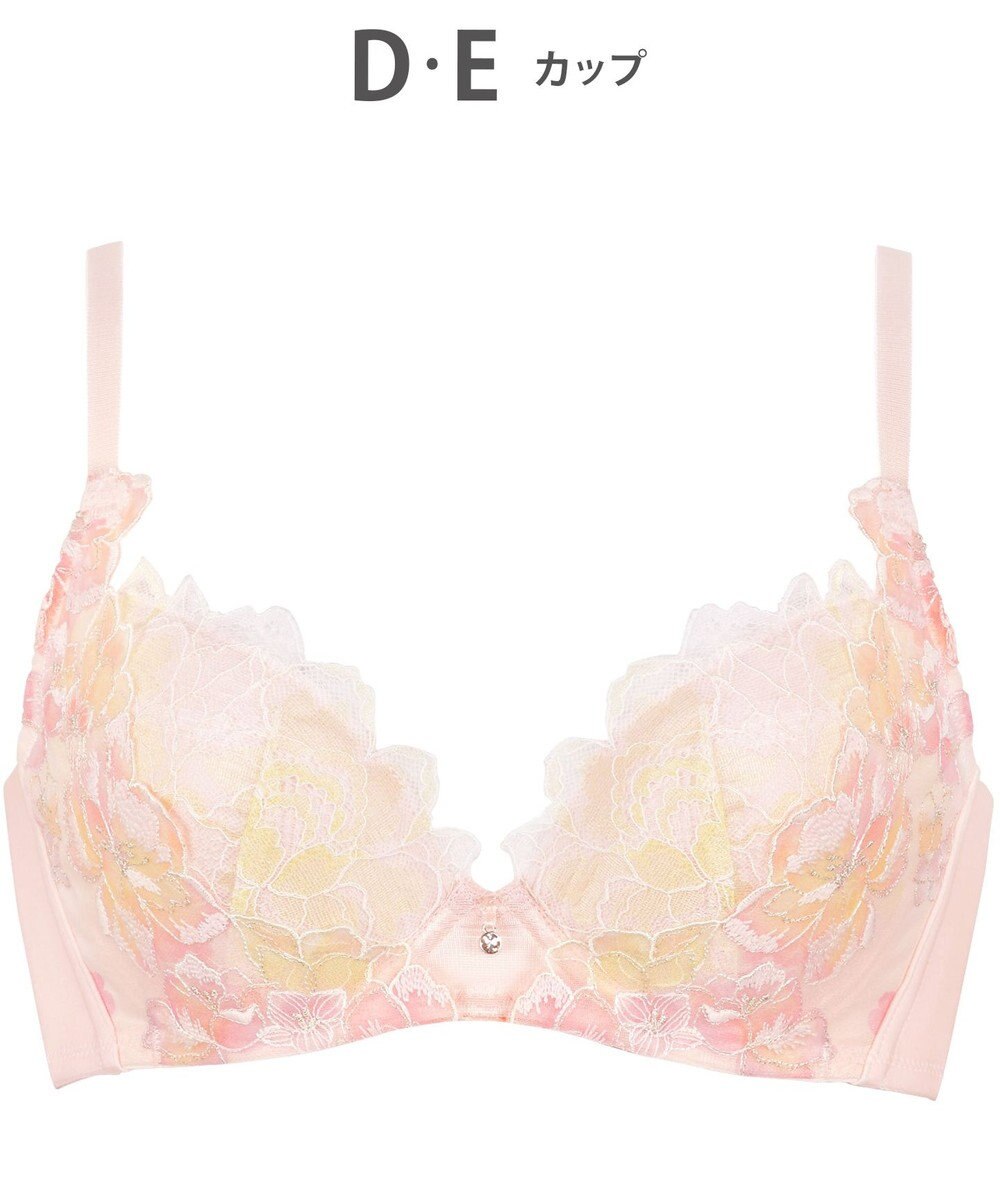 WACOAL 【ハグするブラ】 ブラジャー 体温を感知してカラダになじむ ハグシート 谷間メイク 脇高設計 ペアショーツあり ブラ レディース BRB488 /ワコール 