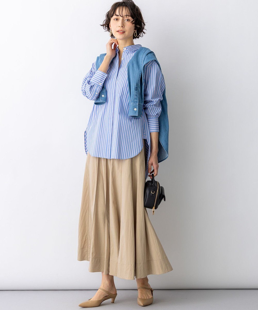 23区 ライトダンガリー デニムシャツ 