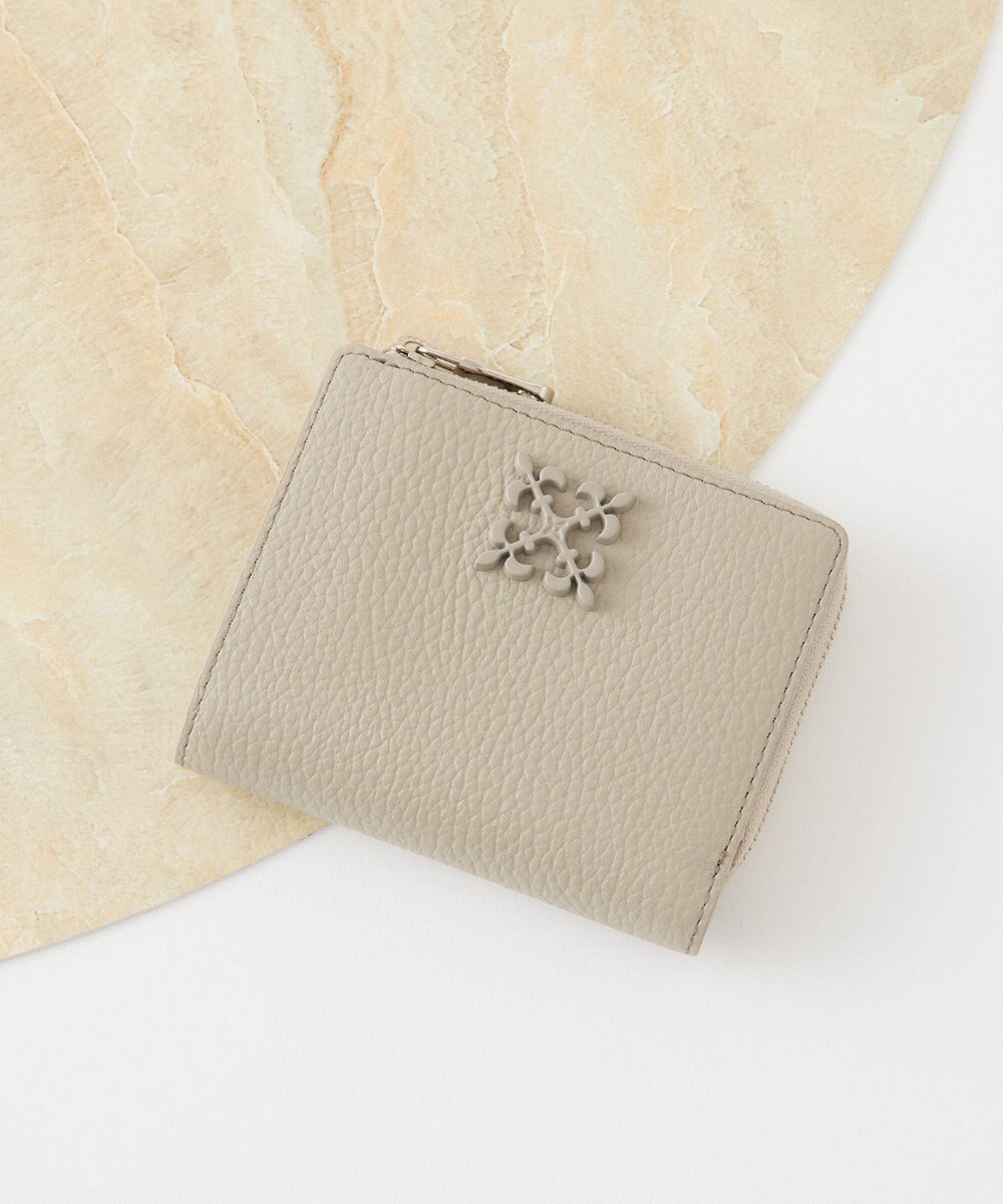 russet ＜お財布人気NO.1＞モノグラムプレートハーフウォレット(SO-376) 