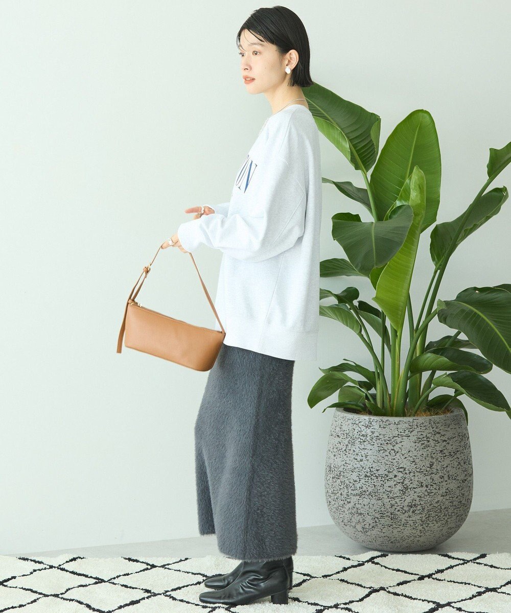 AMERICAN HOLIC シャギーニットナロースカート 