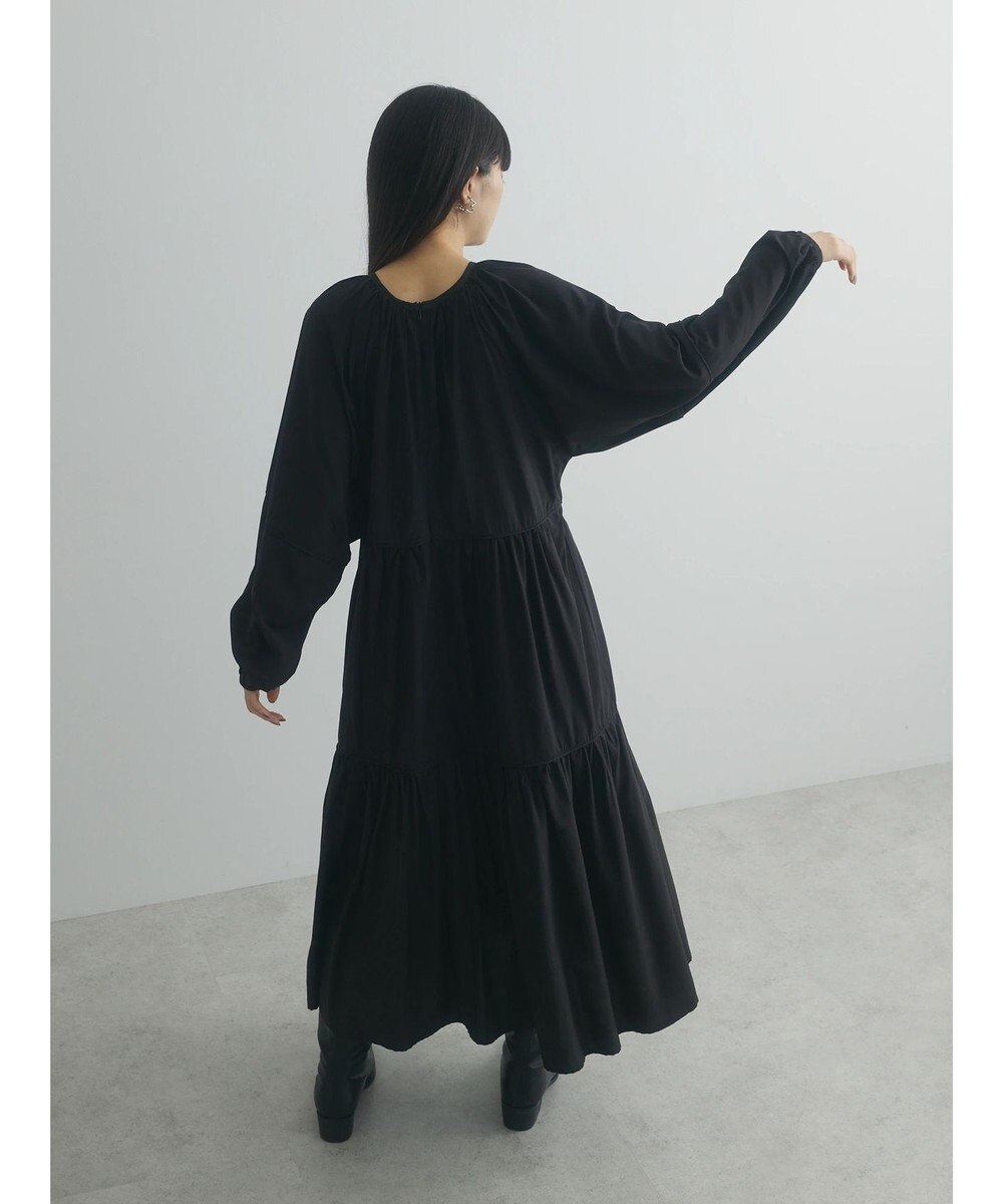 Green Parks armonia. ティアード配色パイピングワンピース 