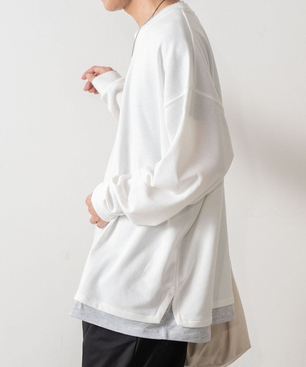 WEGO フェイクレイヤードプルオーバー 