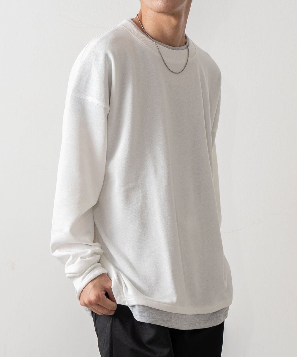 WEGO フェイクレイヤードプルオーバー 