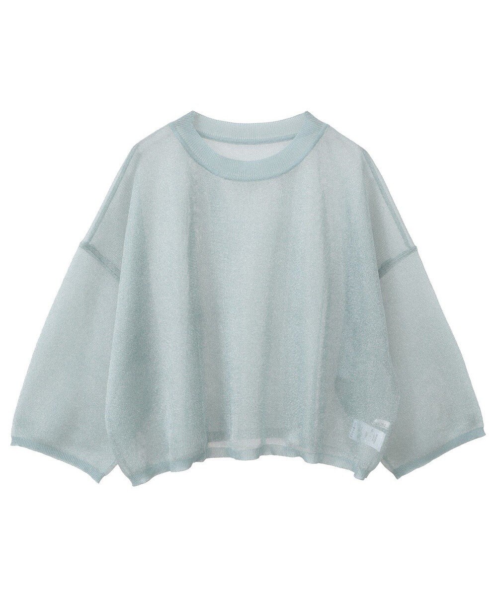 Green Parks ・ＥＬＥＮＣＡＲＥ　ＤＵＥ　ラメシアーニットプルオーバ 