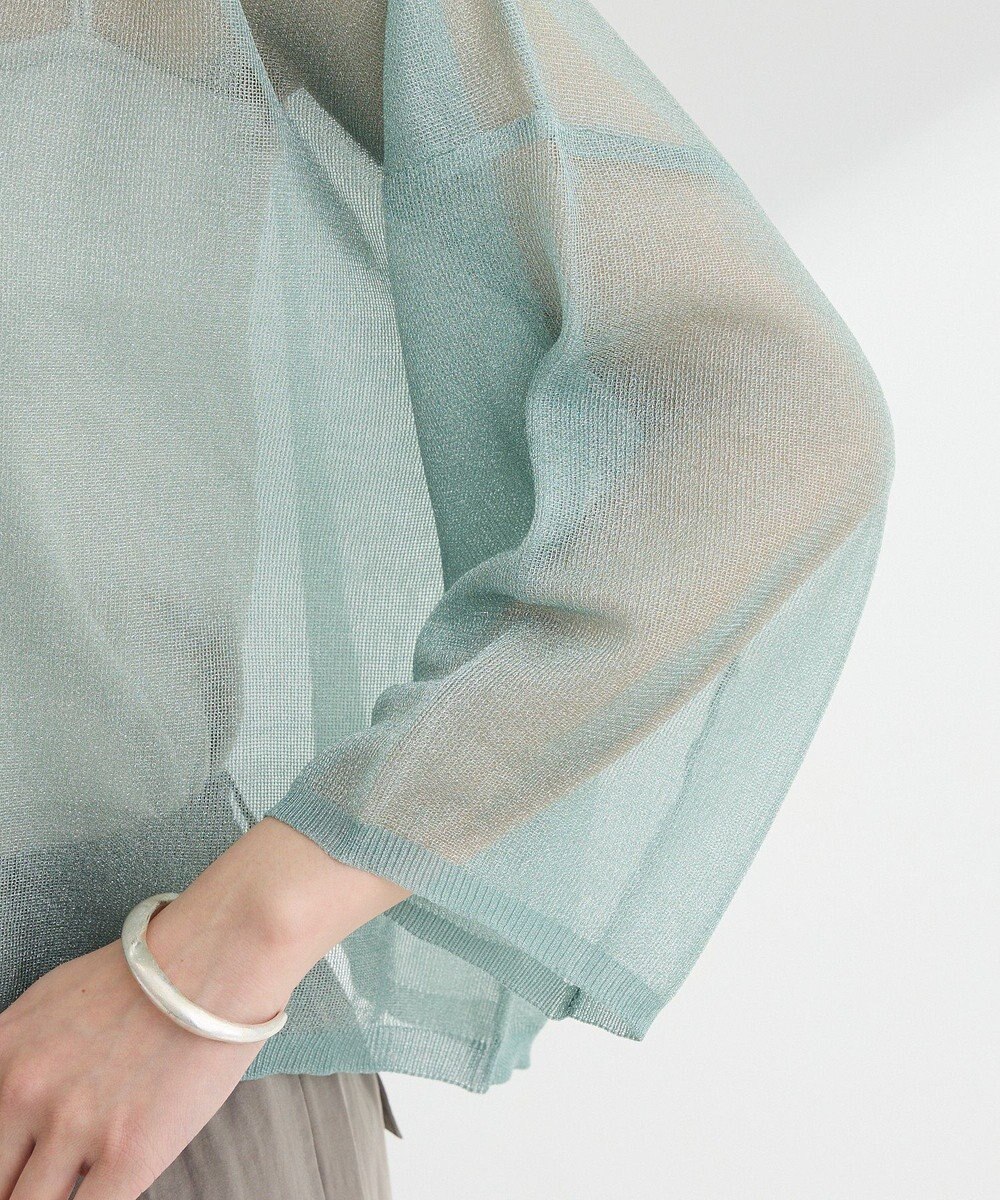 Green Parks ・ＥＬＥＮＣＡＲＥ　ＤＵＥ　ラメシアーニットプルオーバ 