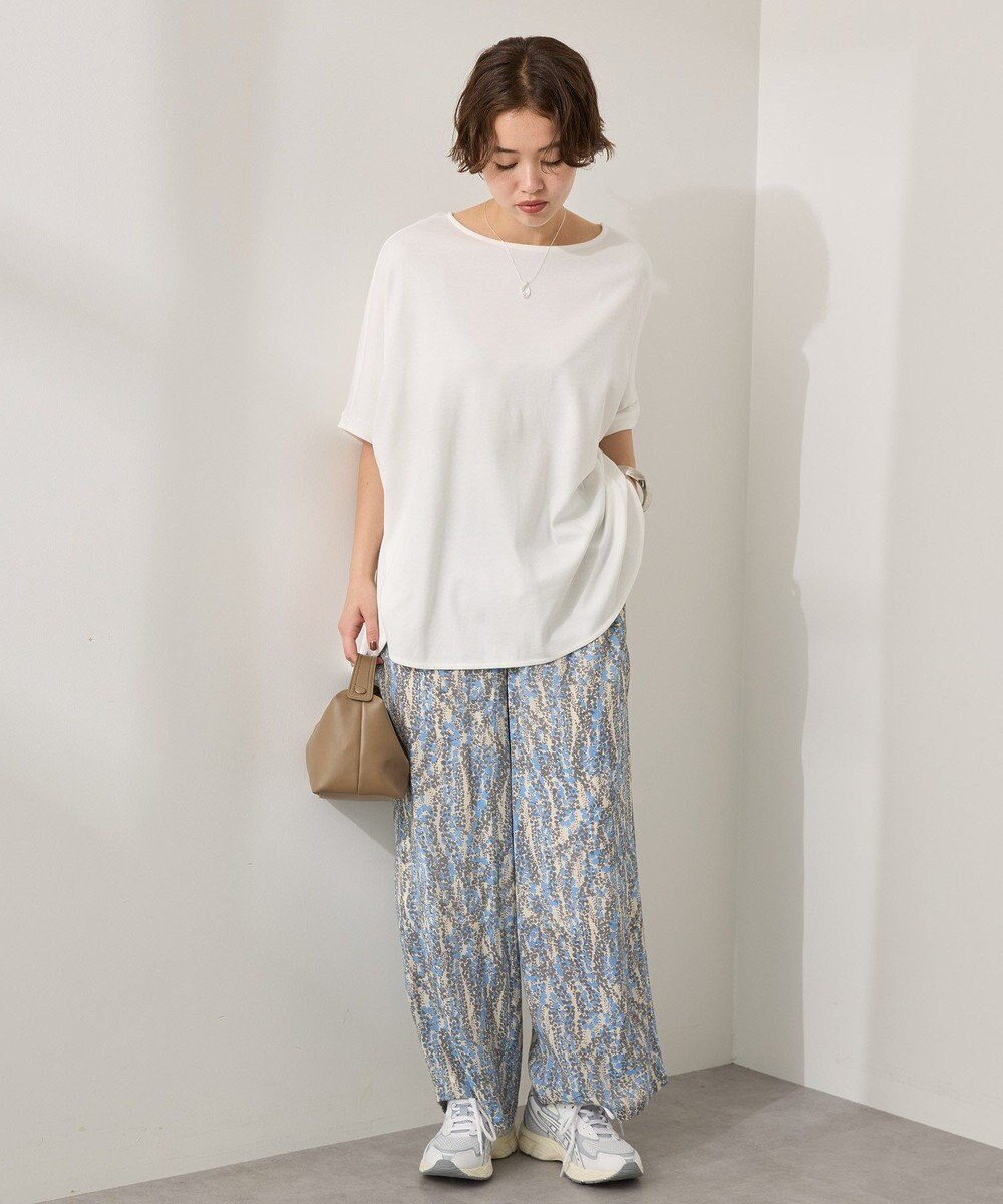 AMERICAN HOLIC 【接触冷感】スムースニュアンスロングプルオーバー 