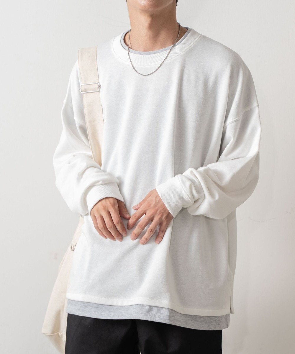 WEGO フェイクレイヤードプルオーバー 