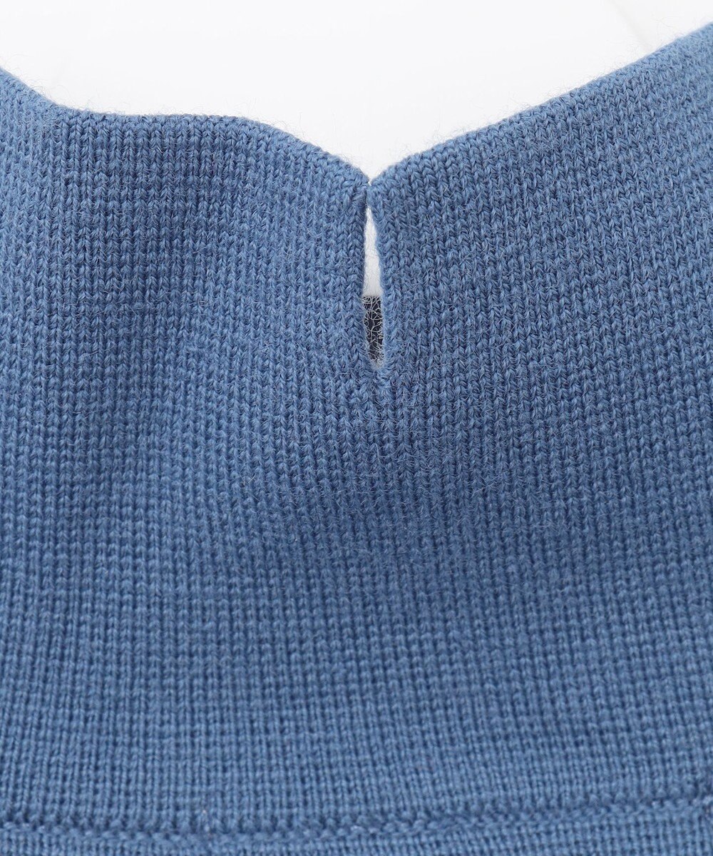 自由区 【洗える】ウールミラノハイネック ニット 
