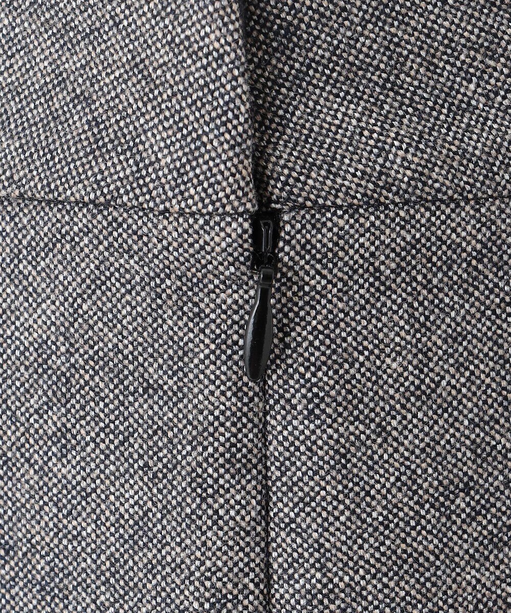 23区 【R(アール)】マットツイード プリーツスカート 