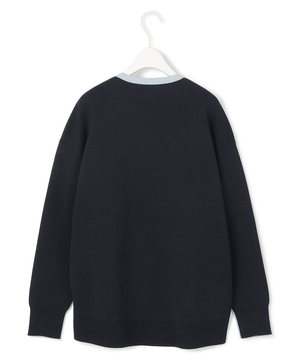 ICB 【WEB限定カラーあり・洗える】コットンポリエステルスムース  ニットプルオーバー 