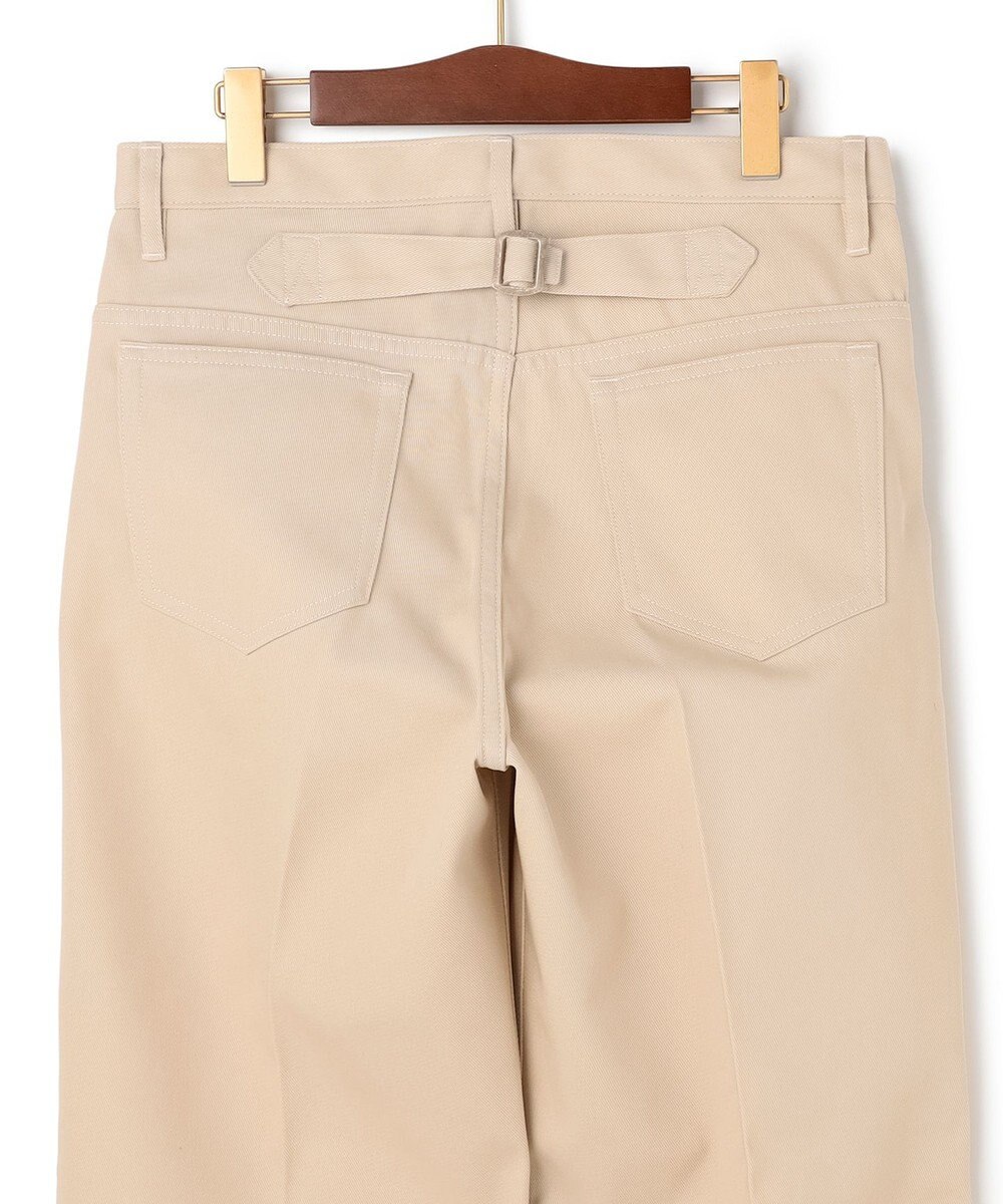 J.PRESS MEN 【J.PRESS ORIGINALS】T/C Drill 5 Pocket Piped Stem Pants / Japan Made 