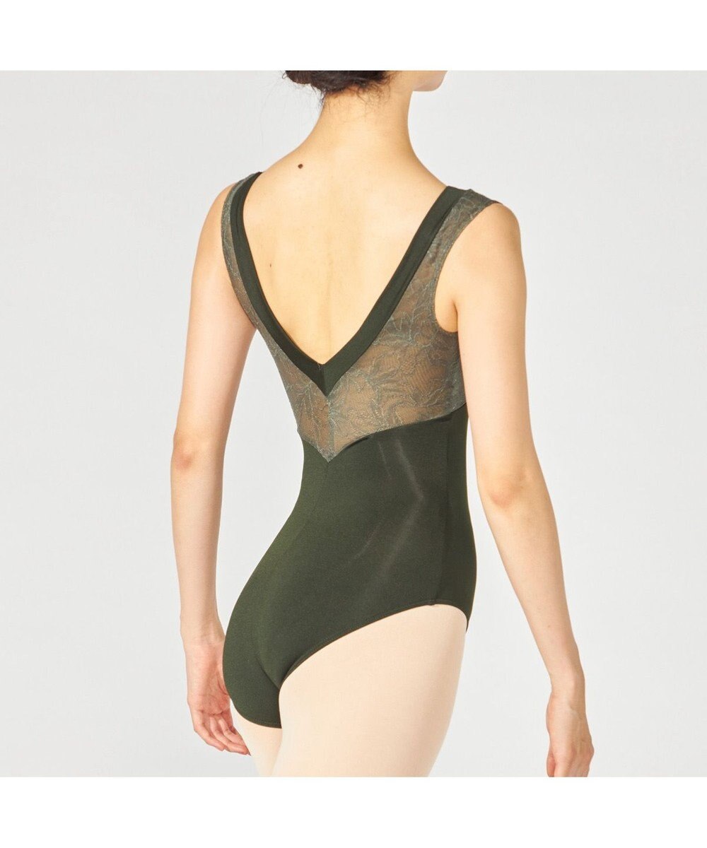 Chacott ノースリーブレオタード 