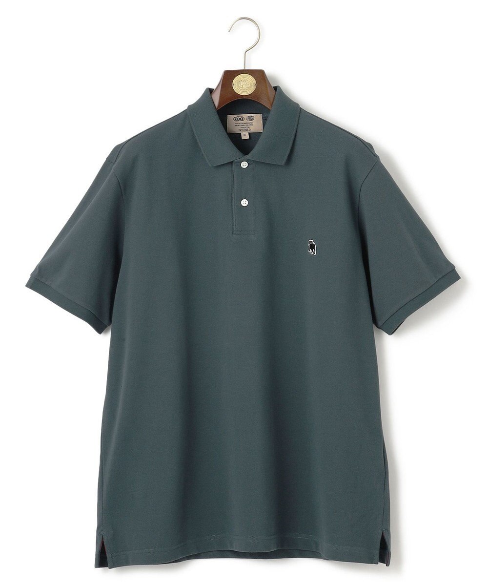 J.PRESS MEN 【KING SIZE】【大人気 】バックブルカノコレジメン ポロシャツ 