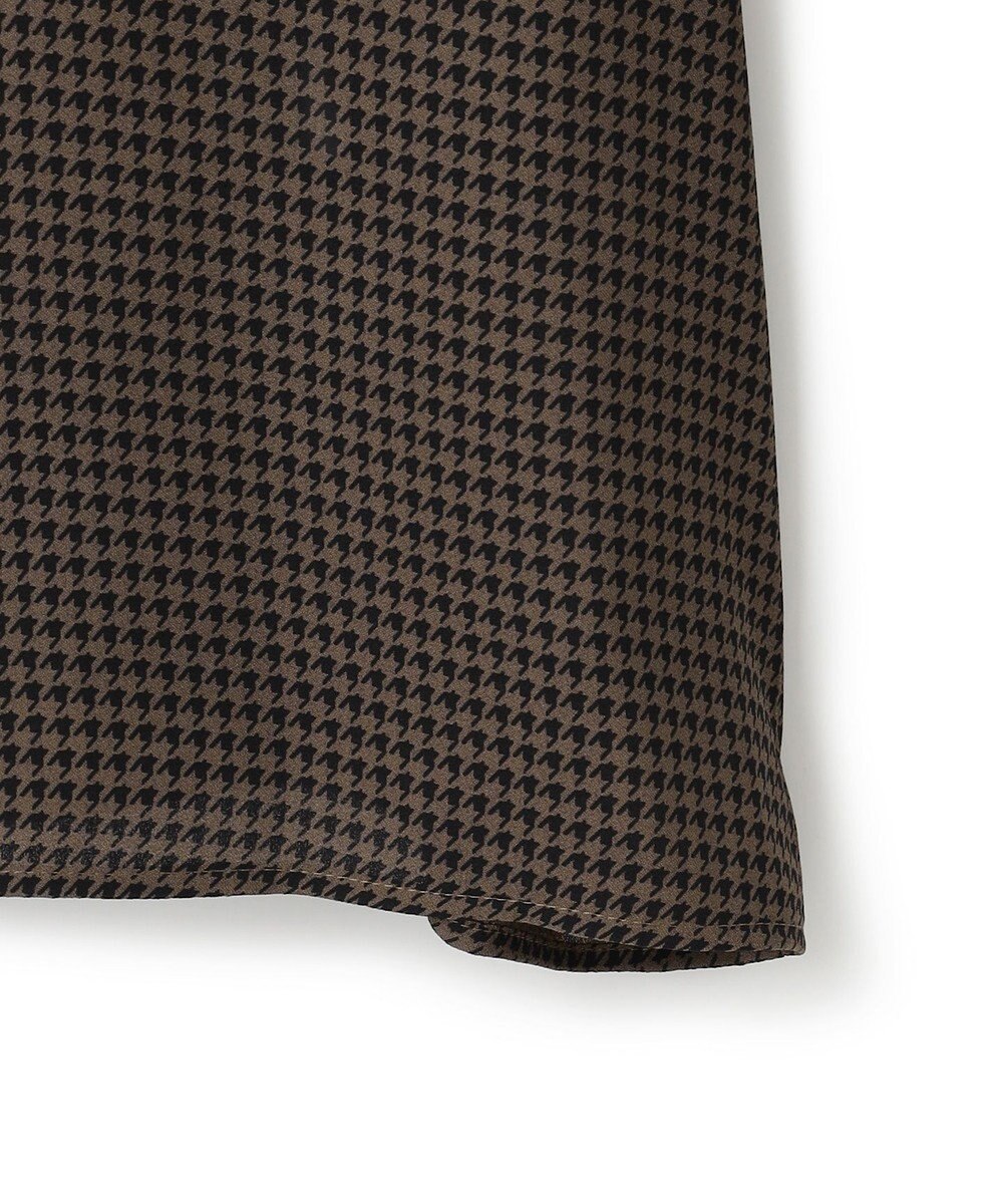 ICB 【接触冷感・UVケア・速乾・洗える】BackSatinAmunzen ハイネックブラウス 