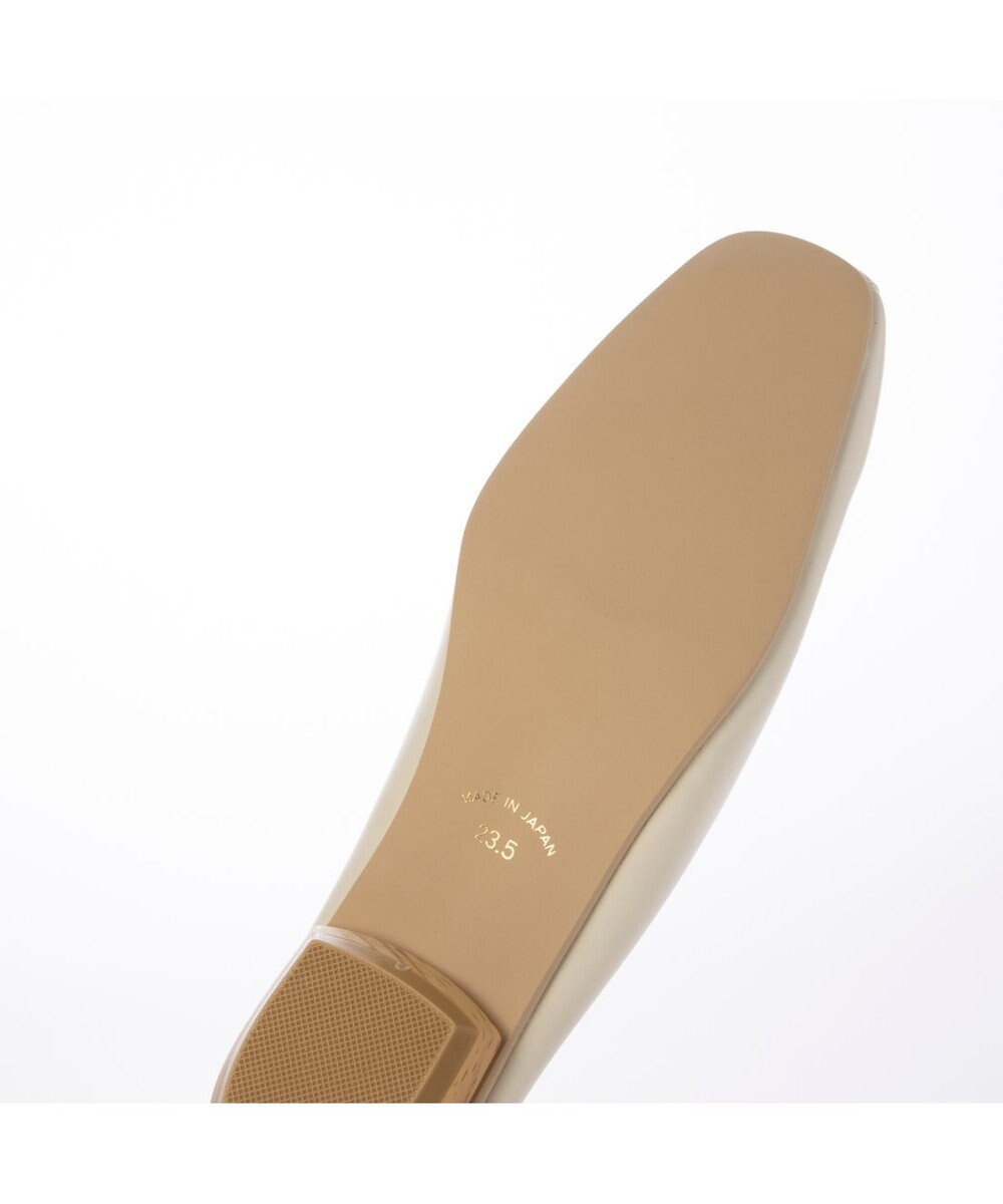 MODE ET JACOMO <carino>スクエアトゥフラットパンプス 