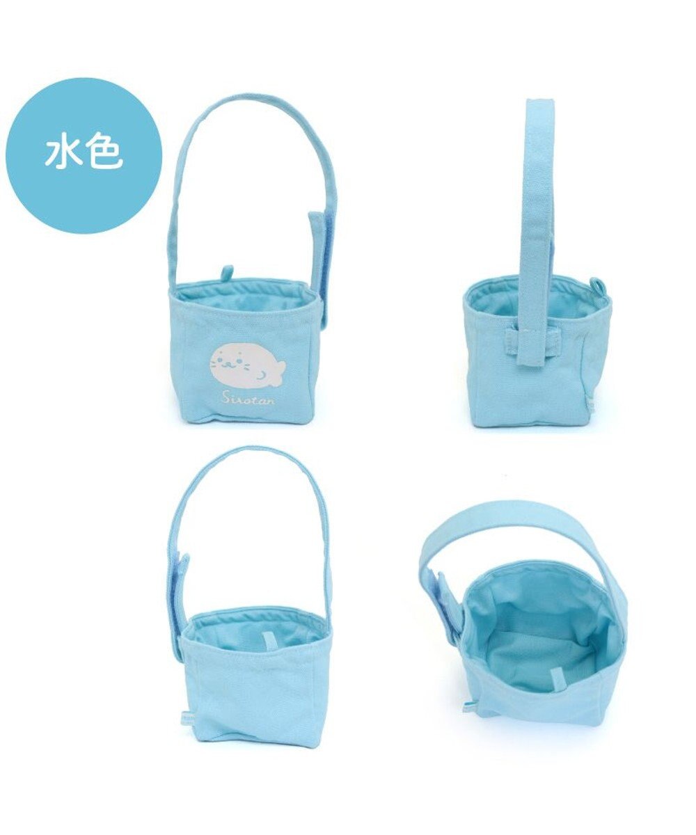 Mother garden しろたん ついてきちゃうマスコット用 ミニトートバッグ 《水色》 単品 