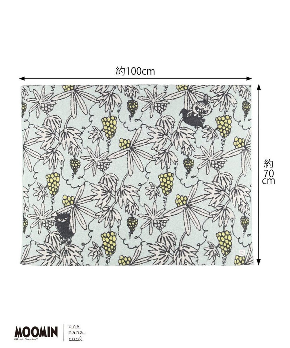 une nana cool 【ムーミン】MOOMIN × une nana ccol　なめらかふわふわブランケット 