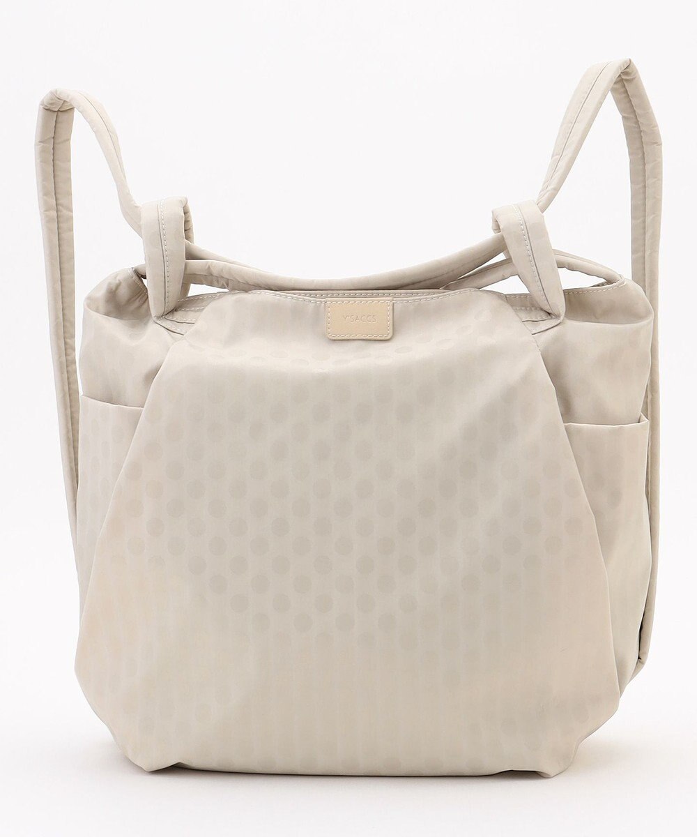 Y'SACCS 【大人のおしゃれ手帖10月号掲載】市川実和子×Y'SACCS　ドット2WAYリュック 