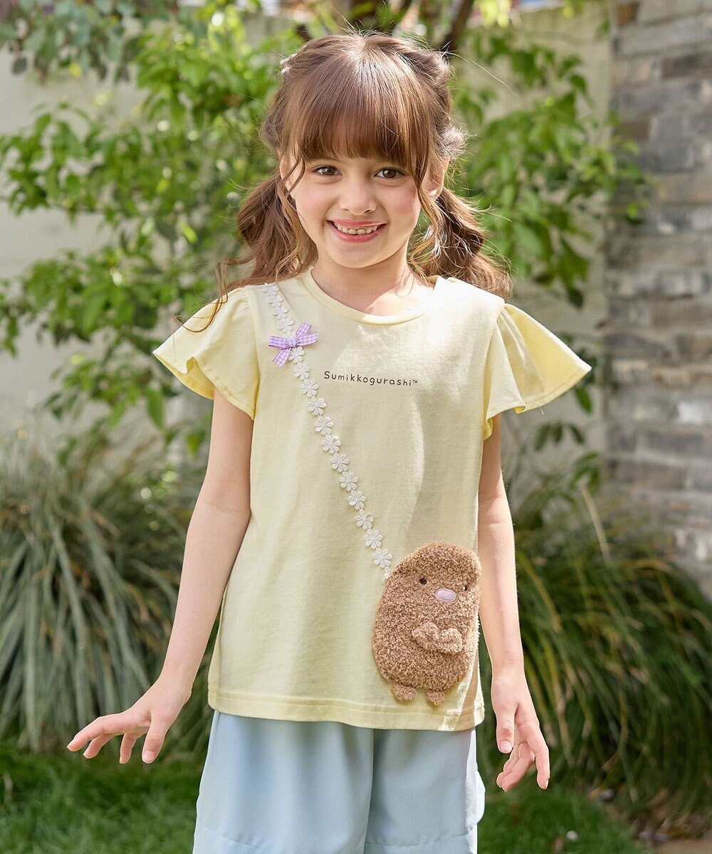 ANY KIDS 【WEB限定/すみっコぐらし】ポシェットTシャツ 