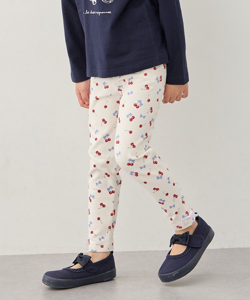 ANY KIDS 総柄フルレングス レギンス 