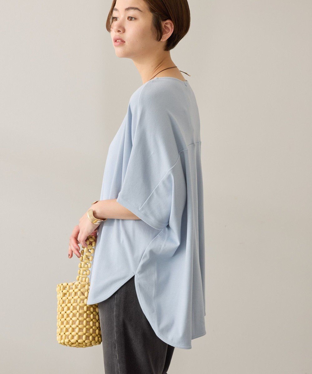 AMERICAN HOLIC 【接触冷感】スムースニュアンスロングプルオーバー 