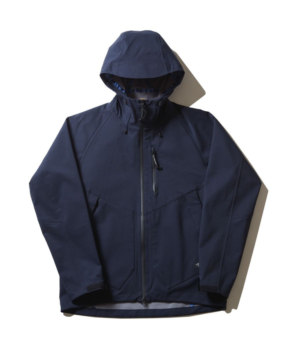 JOSEPH ABBOUD MOUNTAIN スラブシャンブレーストレッチ ブルゾン 