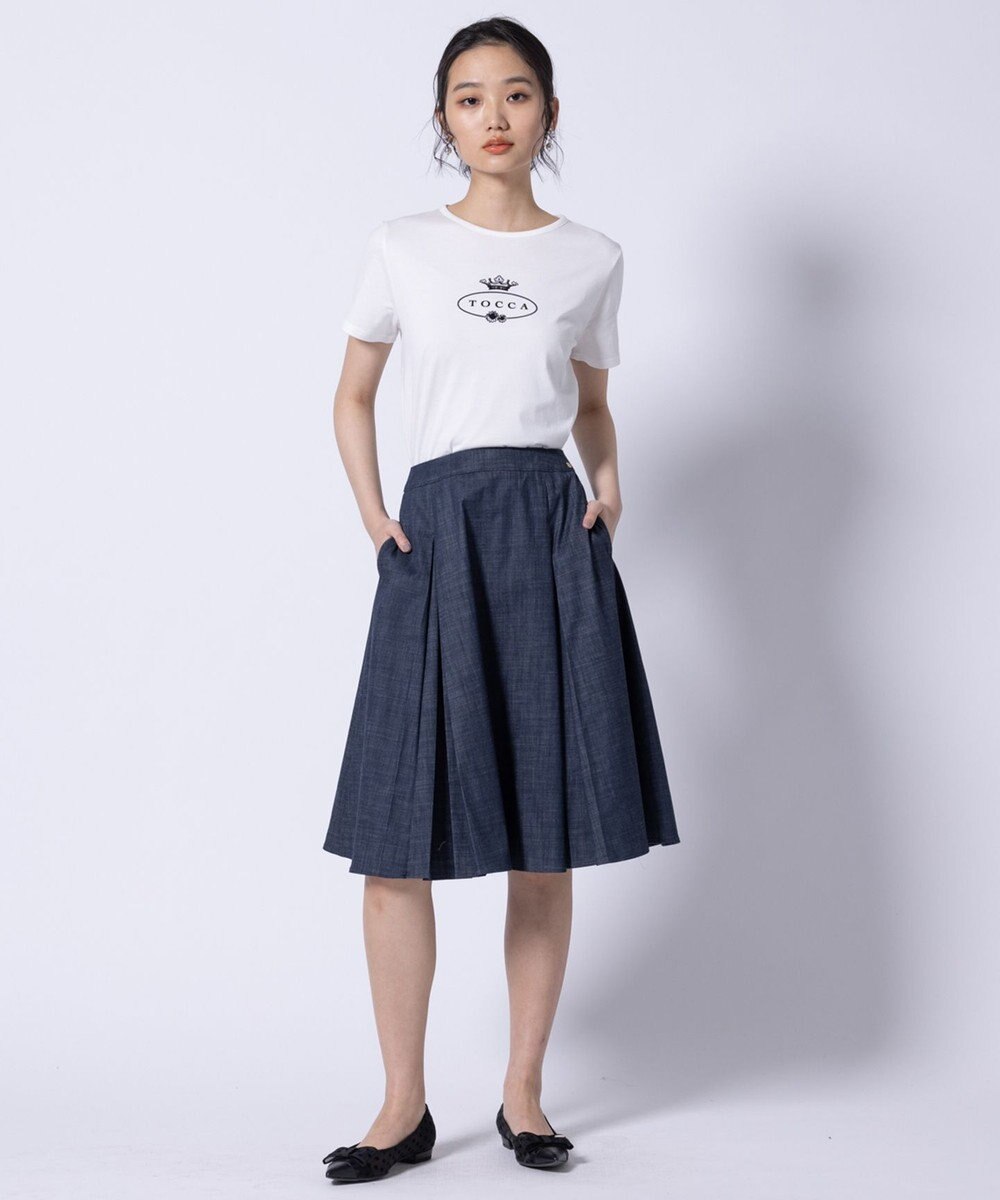 TOCCA 【消臭】NIGHT OCEAN スカート 