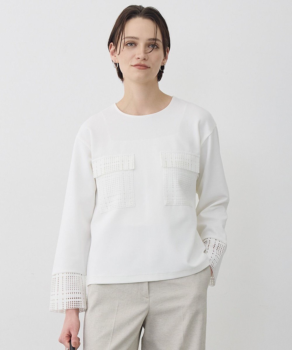 ICB L レースコンビジャージー トップス 