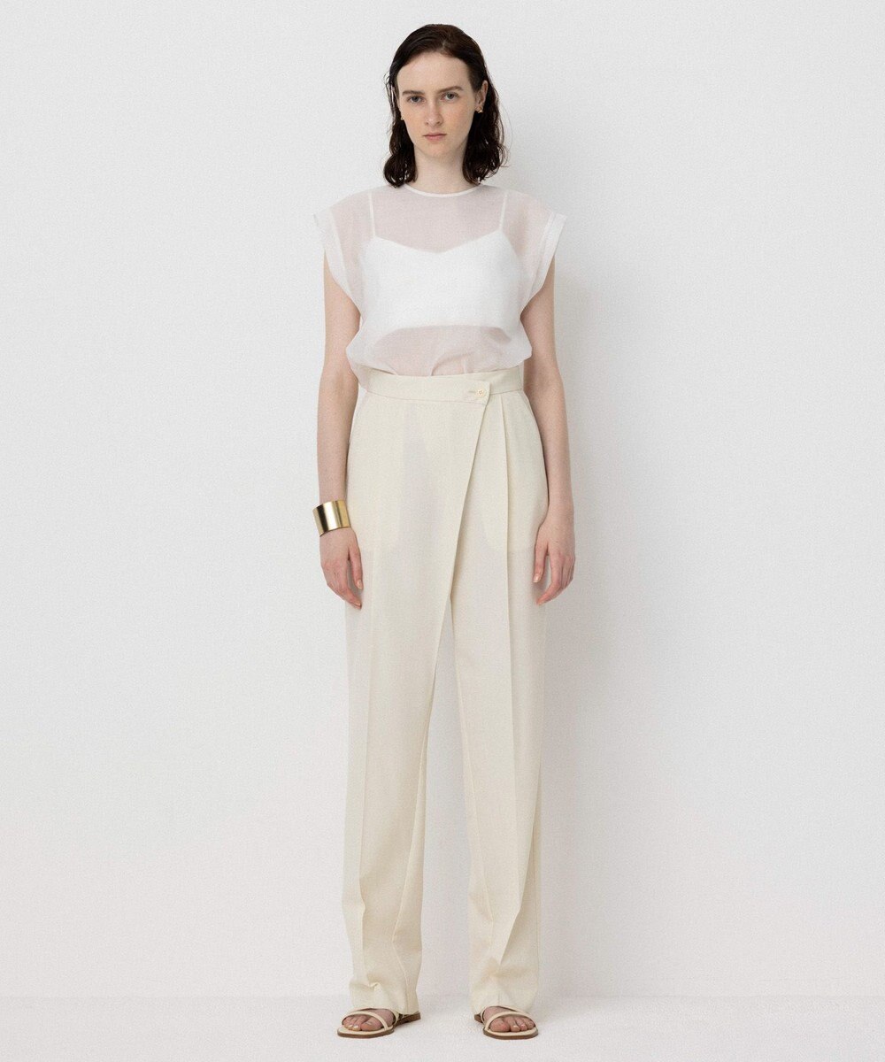 NAVE 【Nave・セットアップ可】ウールポリエステルツイルパンツ 