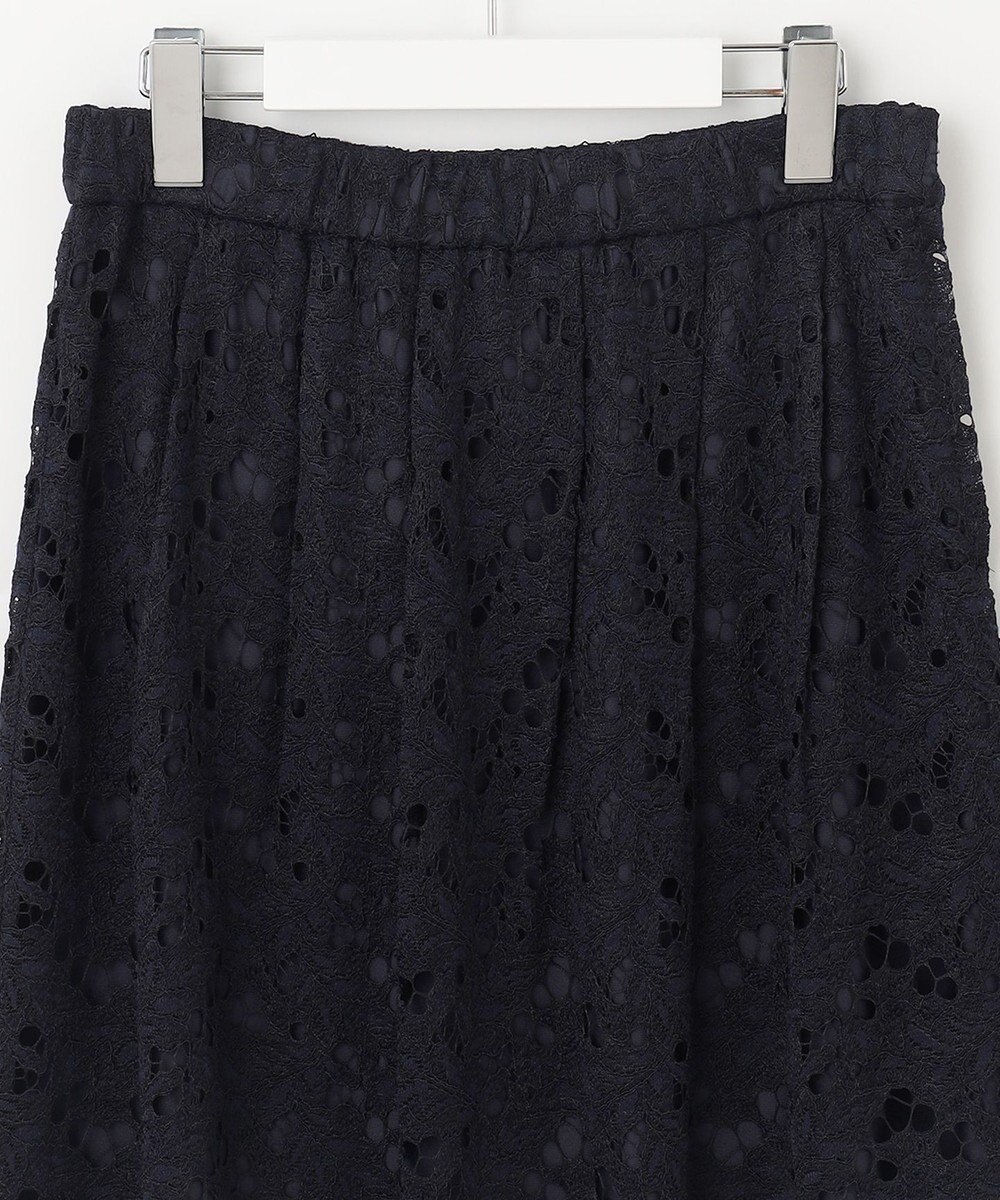 自由区 【セットアップ対応・洗える・XSサイズあり】レースコンビ スカート 
