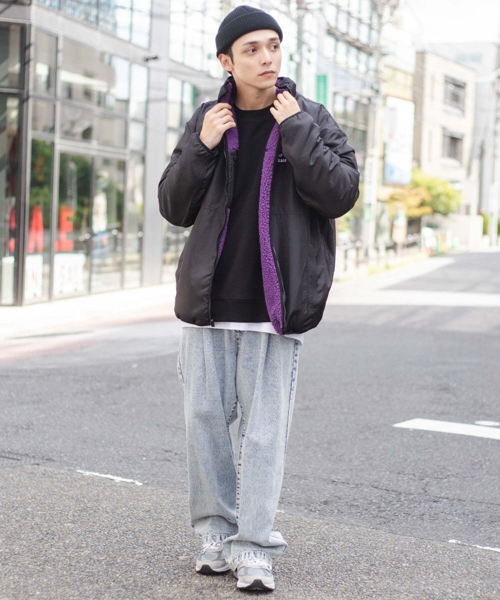 WEGO リバーシブルボアブルゾン 