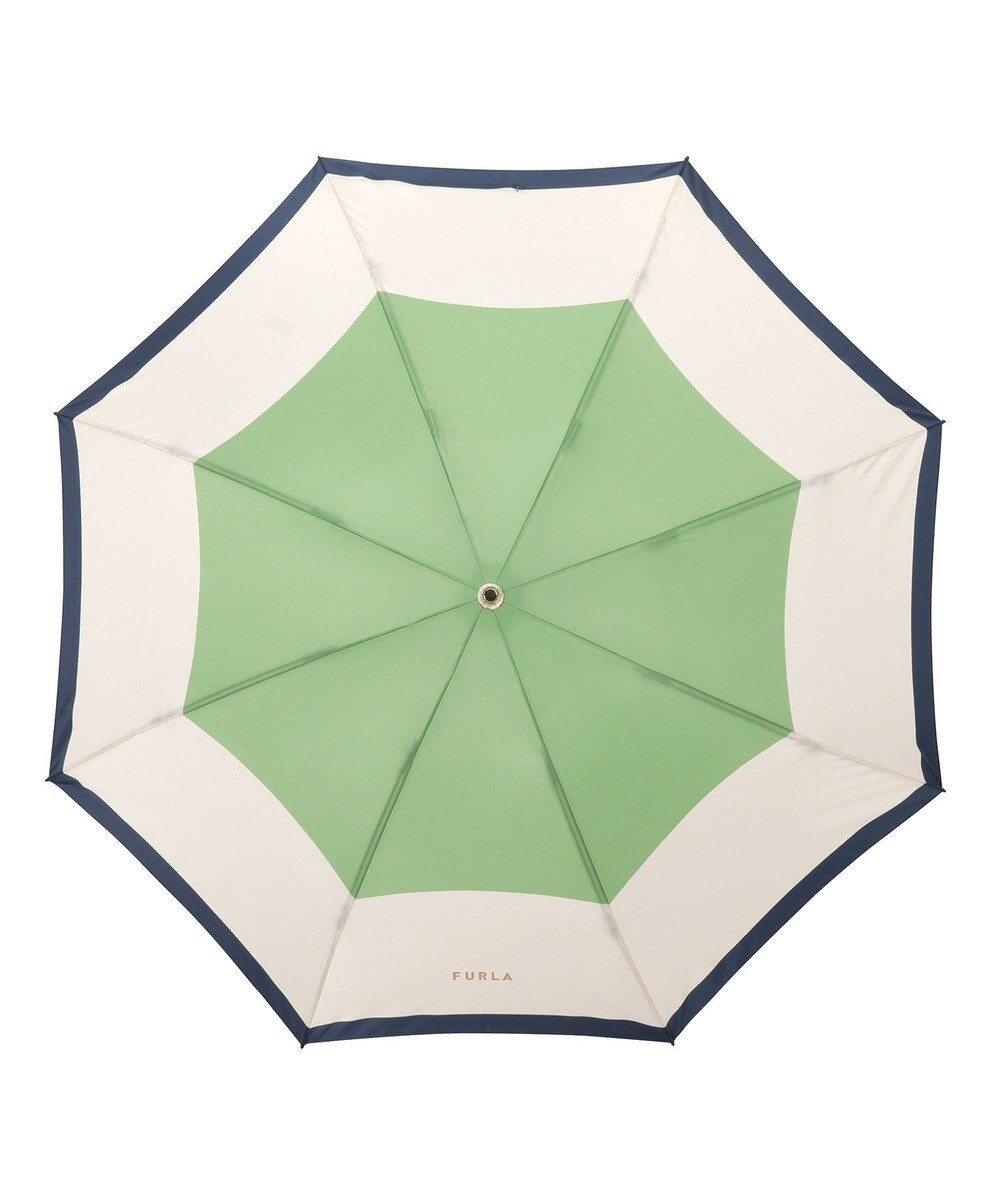 MOONBAT FURLA 【日本製】折りたたみ傘 カラーボーダー 