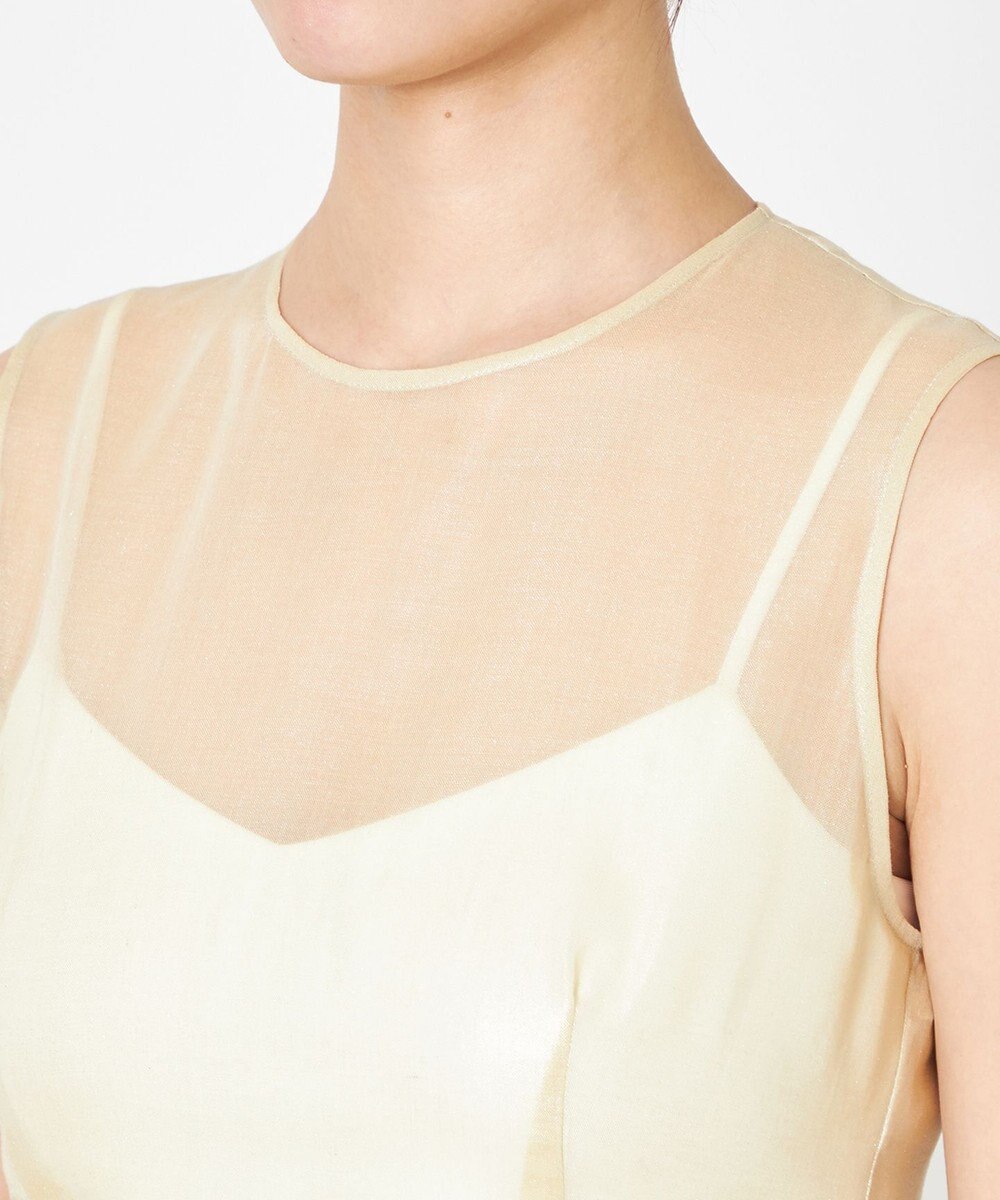 NAVE 【Nave・シアー素材】ラメボイル ブラウス 