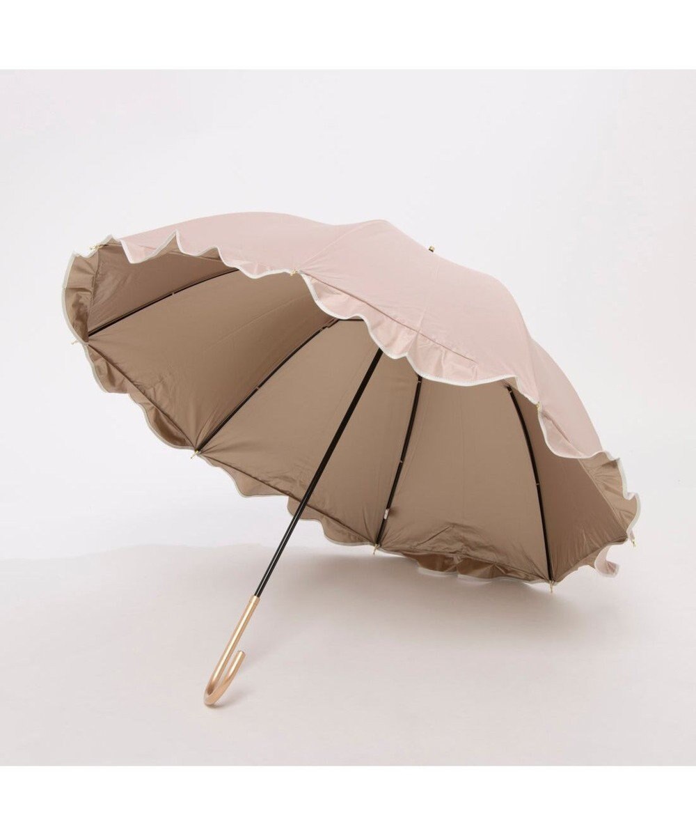 UNBILLION カシュネ cachenez / 【晴雨兼用】【日傘】 UV カット率99％以上 PUへプラムバルーンショートパラソル 