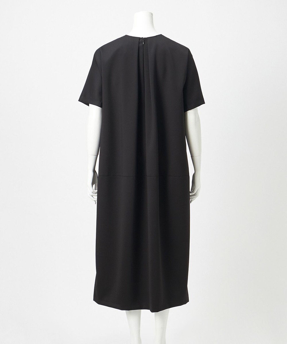 23区 【エステータ】ネオプレンサテン コクーンワンピース 