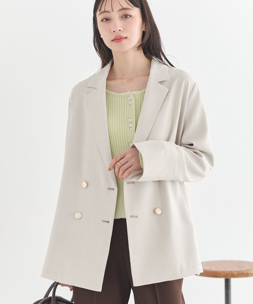 earth music&ecology 【予約】アソート金ボタンジャケット 