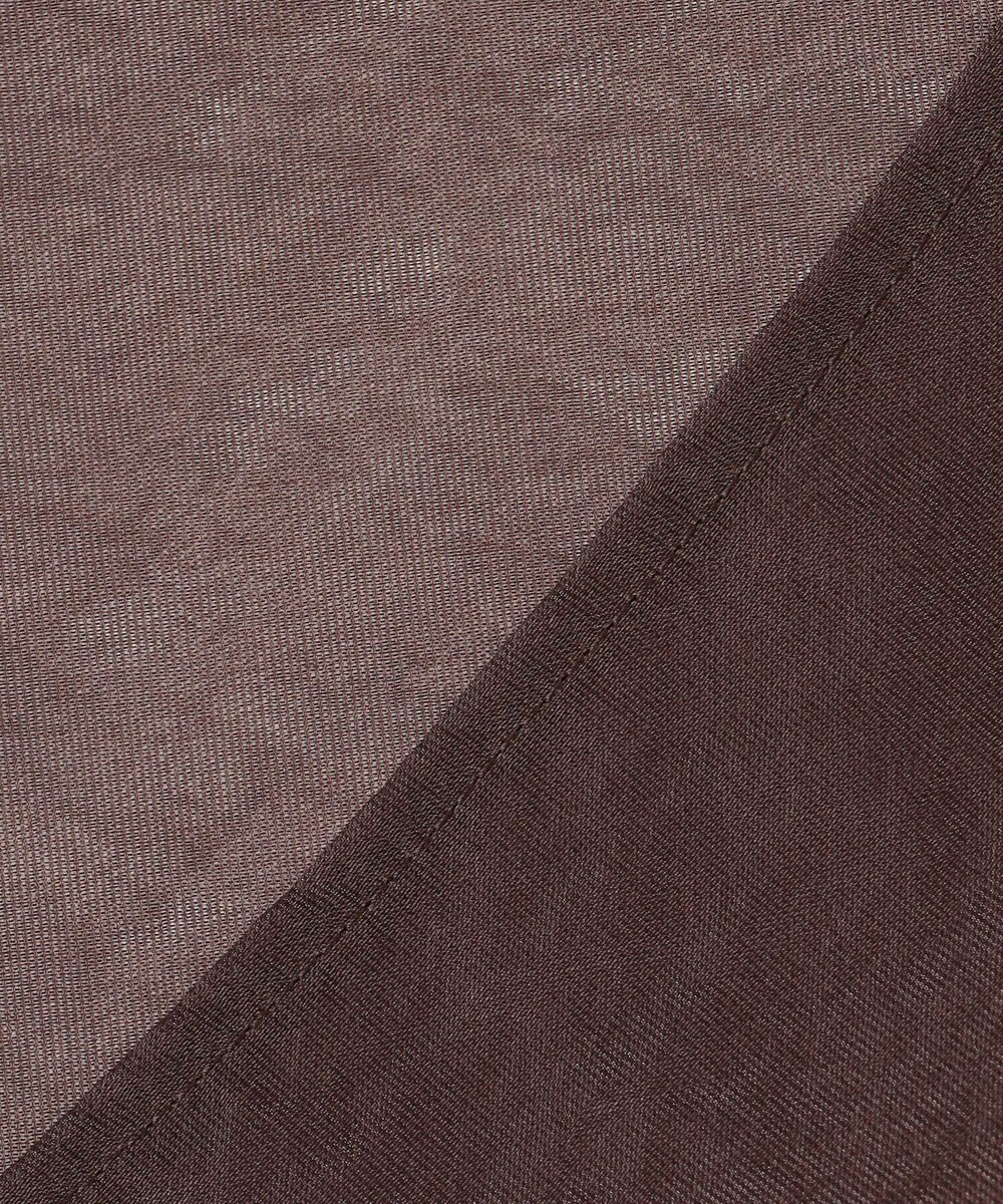 uncrave シアー オーガンジー ペプラム トップス 