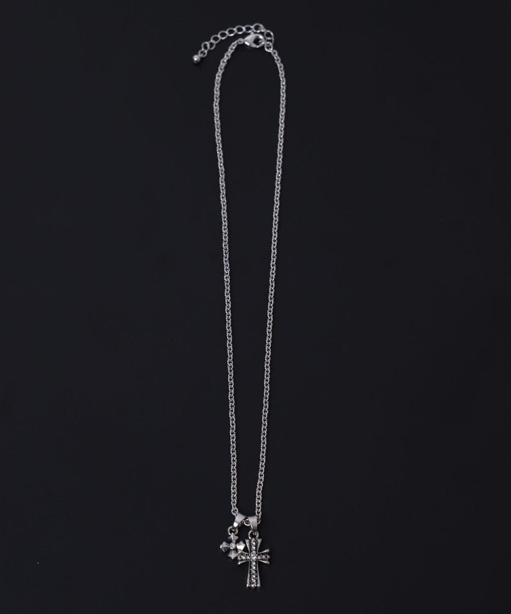 WEGO Mラインストーンモチーフネックレス 