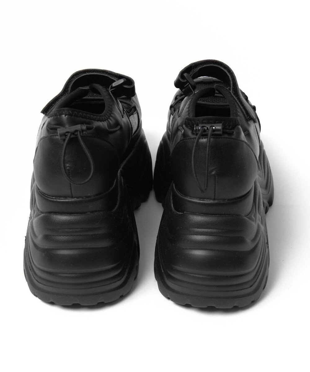 WEGO コードデザイン厚底ボリュームシューズ 