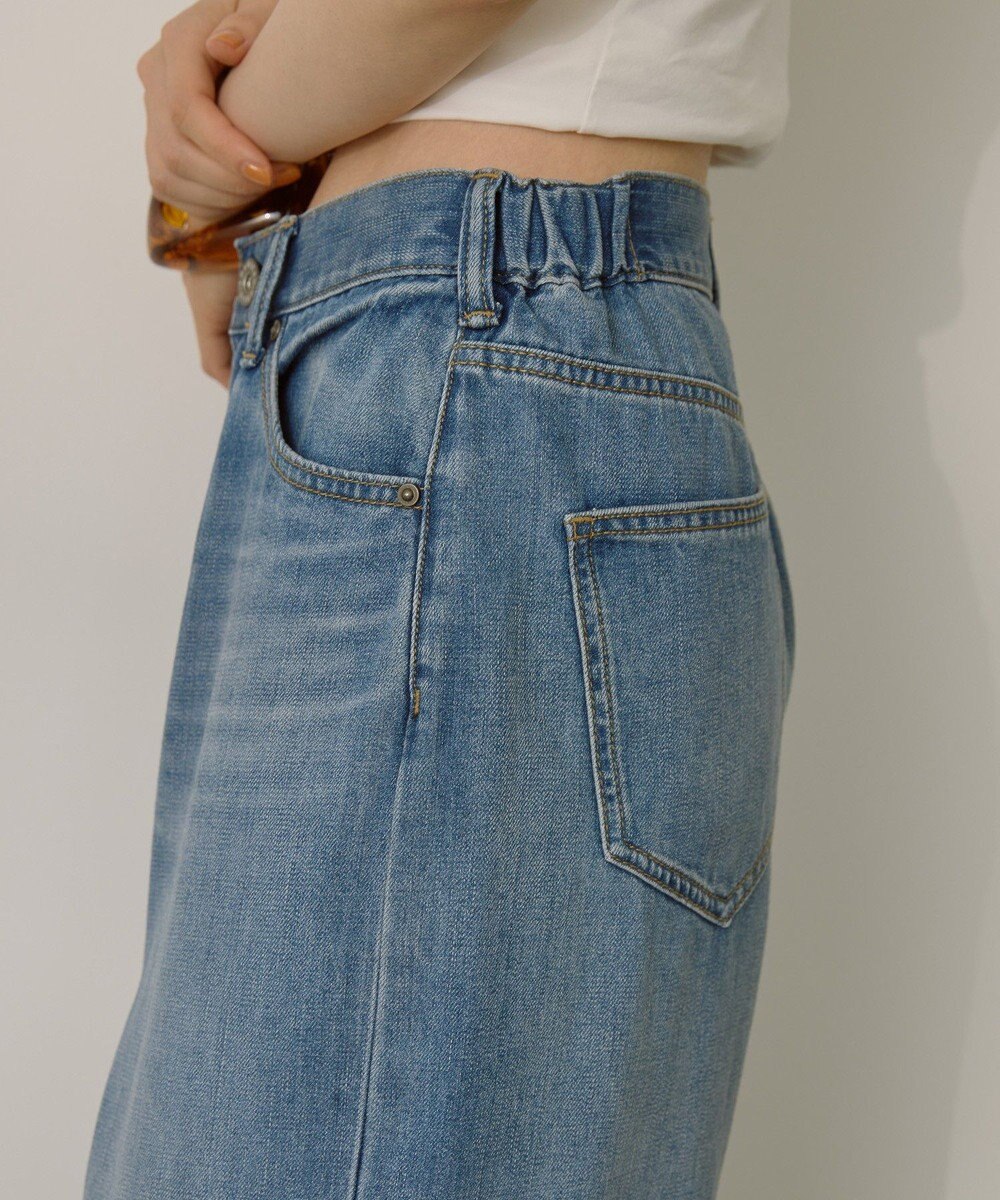 AMERICAN HOLIC 【接触冷感】ワイドデニム 