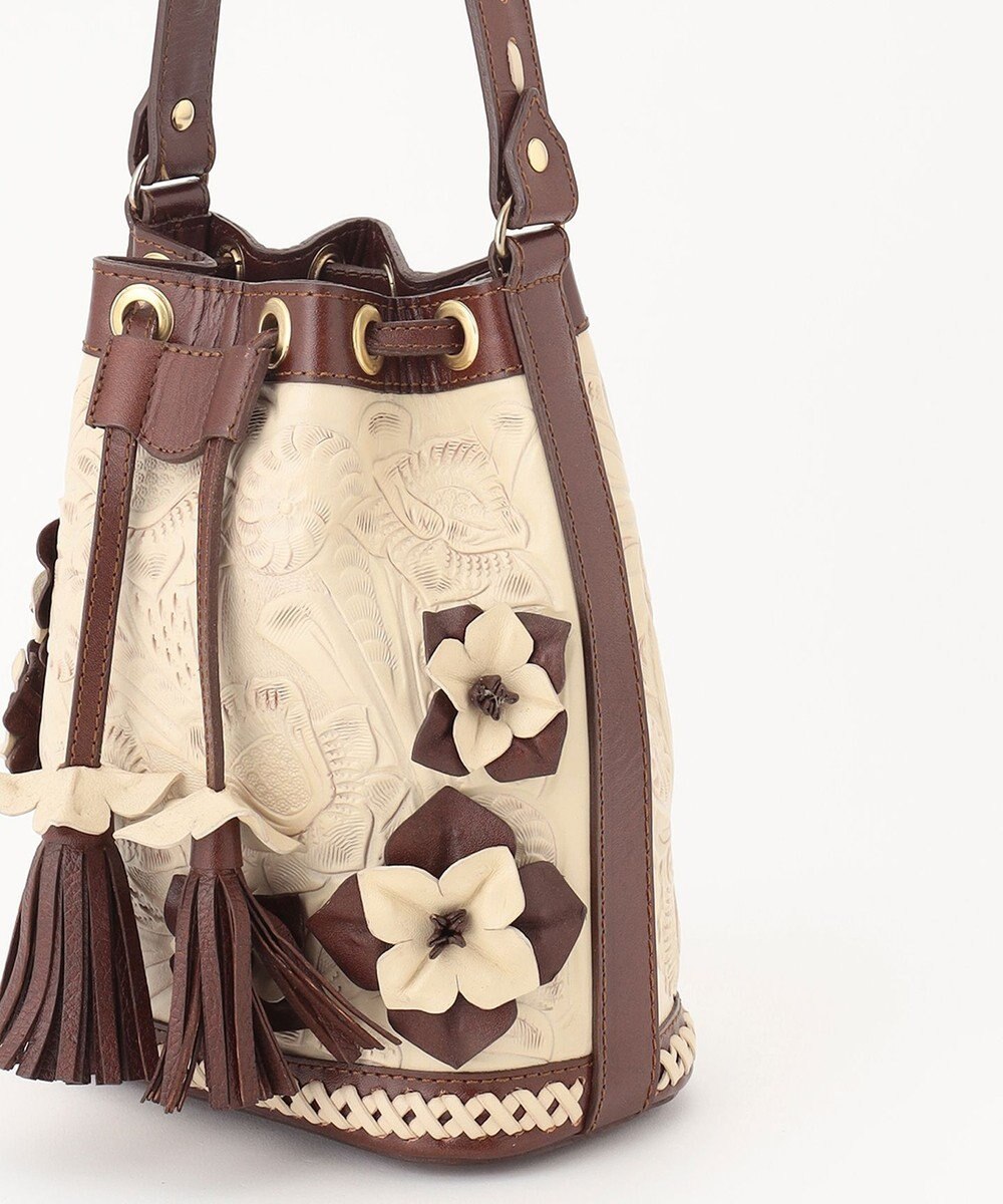 GRACE CONTINENTAL Flower Motif Bag 